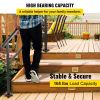 Handrail Outdoor Stairs 47.6 X 35.2 Inch Outdoor Handrail Outdoor Stair Railing Adjustable from 0 to 30 Degrees Handrail for Stairs Outdoor Aluminum B